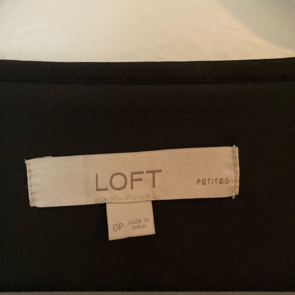 LOFT Black and White Dress - Picture 4 of 4